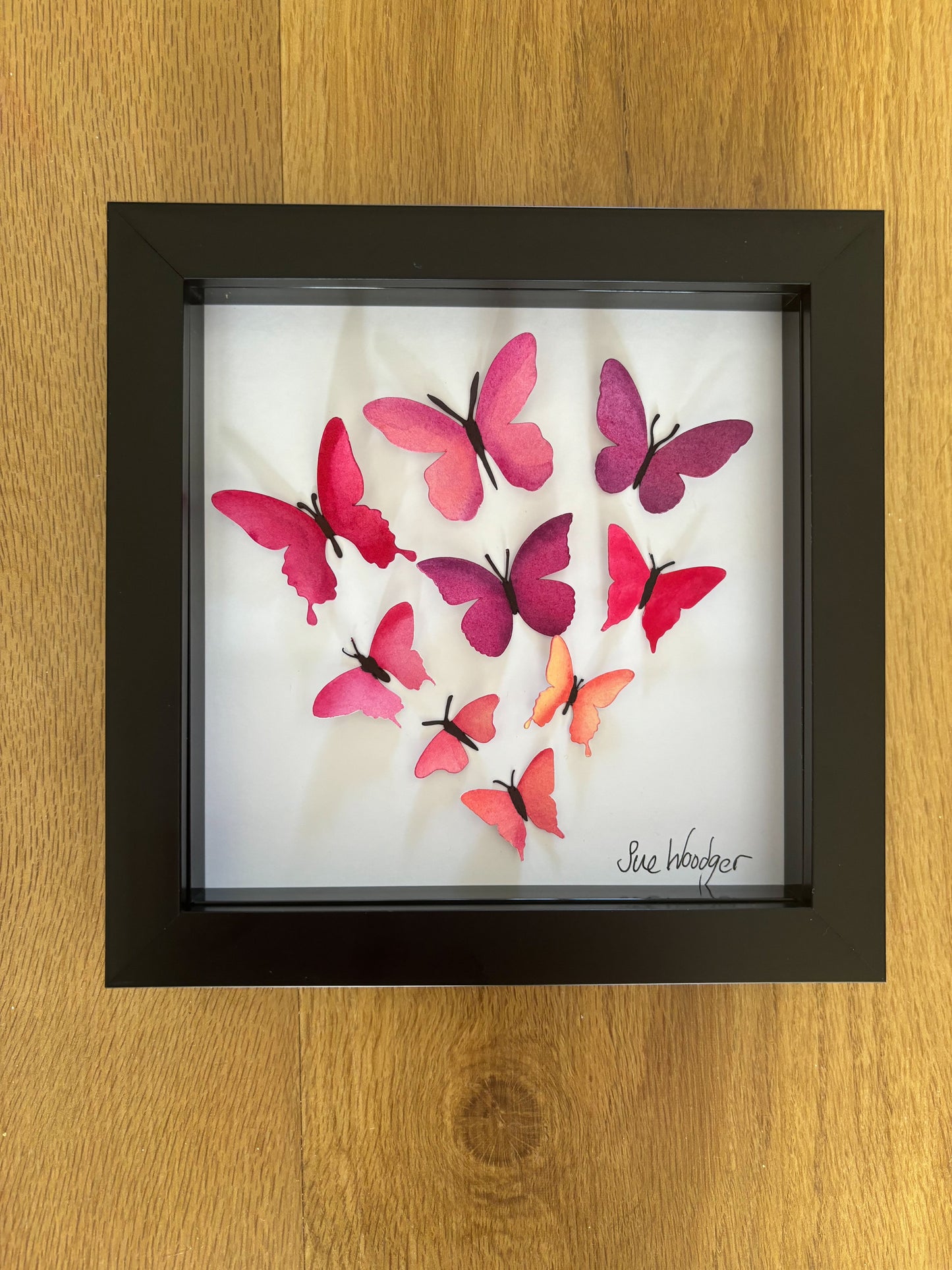 Original pink butterfly box - small