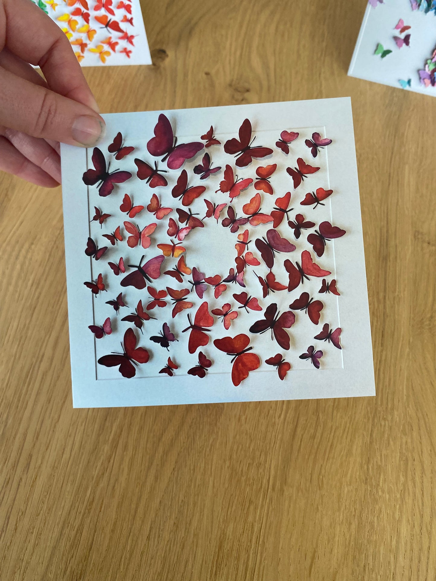 Greeting Card - Butterflies - Blank Art Cards