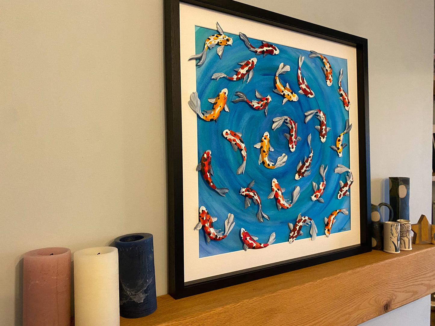 Swimming Koi - Out for a swim