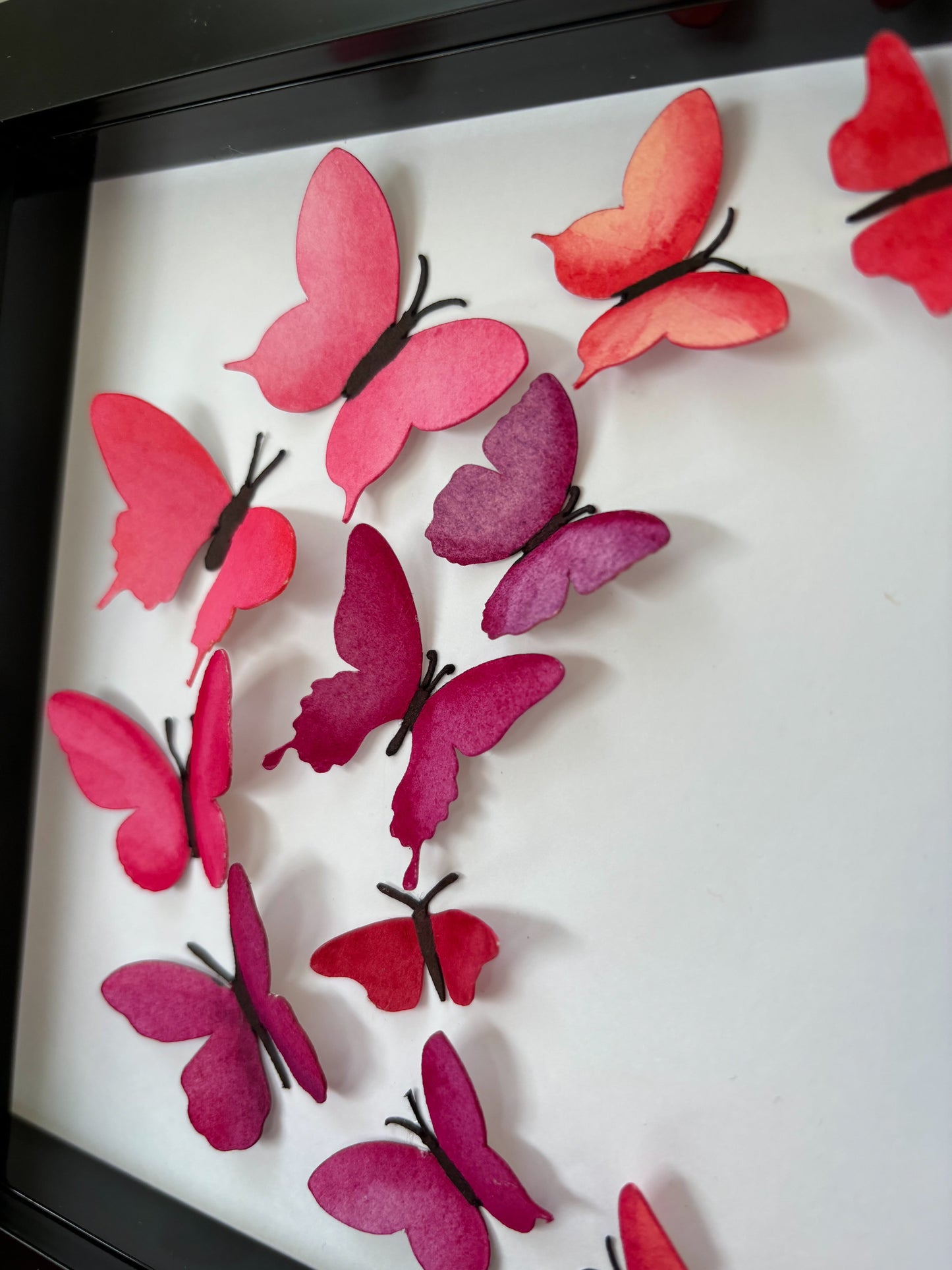 Original pink butterfly box - small