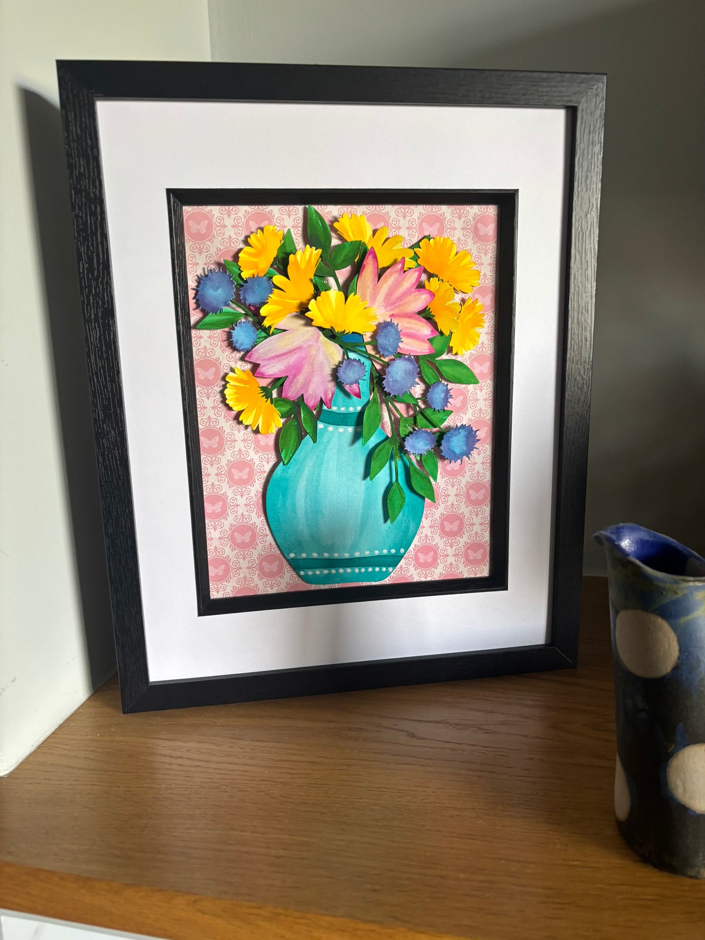 Flower Vase - floral brights