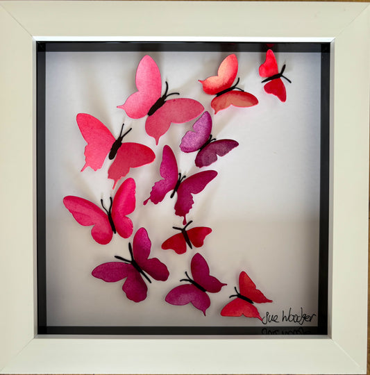 Original pink butterfly box - small