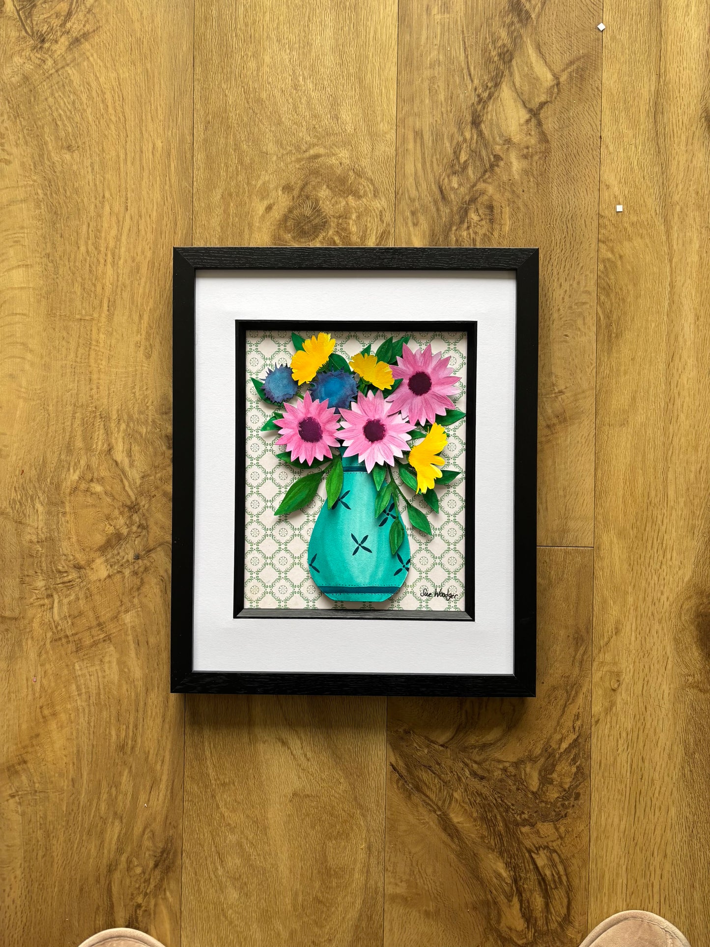 Flower Vase - Gerbras