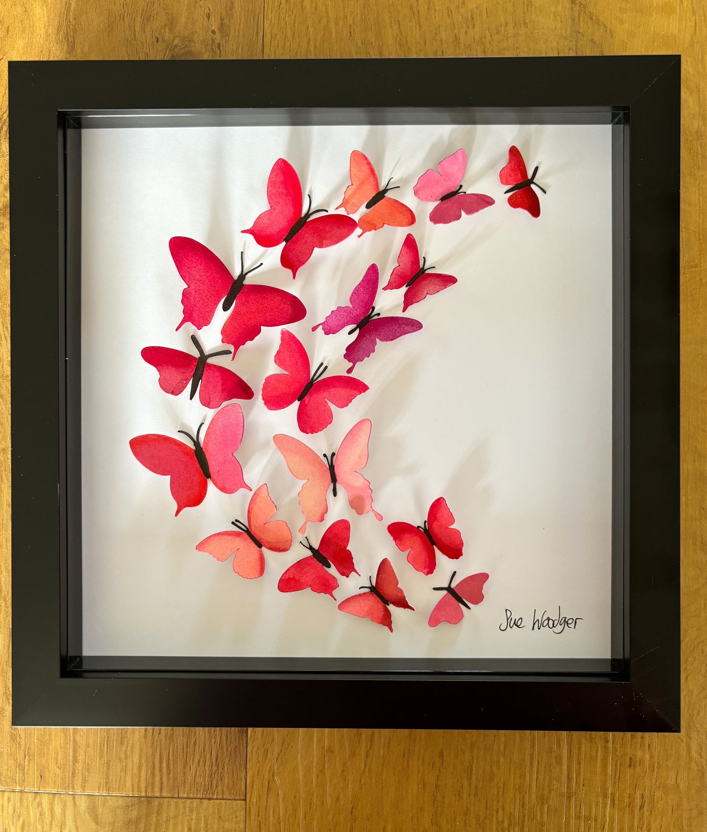 Original pink butterfly box - small