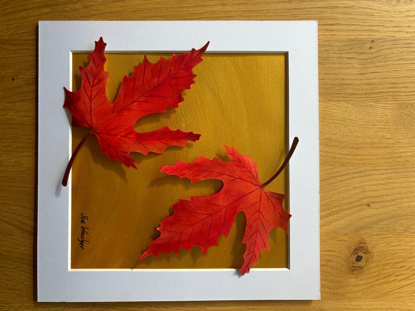 Autumnal Leaf Duo