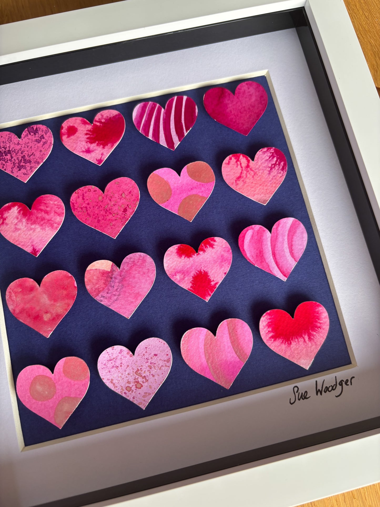 Painted Hearts - Medium