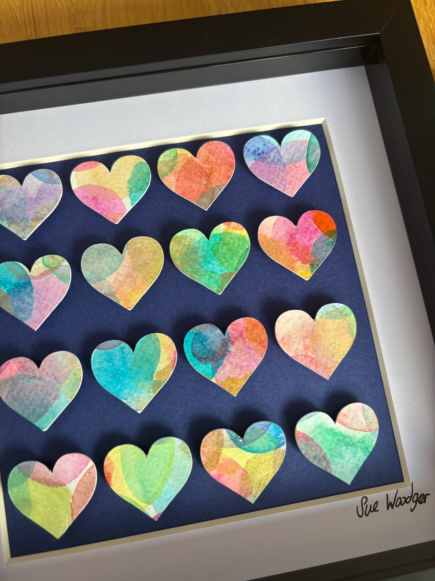 Painted Hearts - Medium