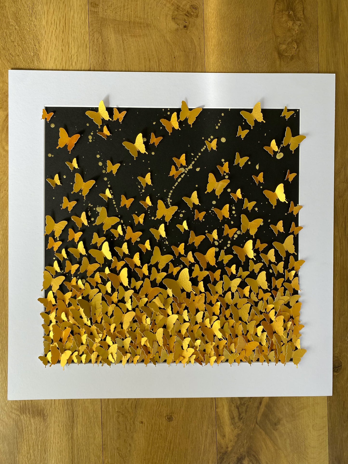 Golden Butterfly Flight -Large