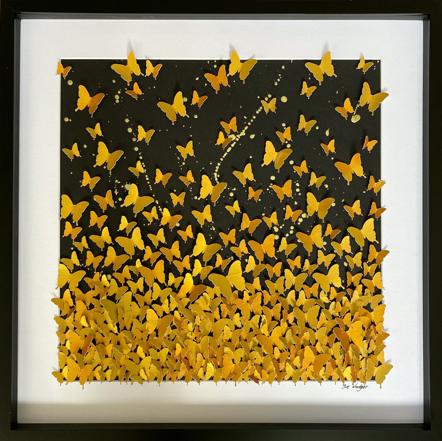 Golden Butterfly Flight -Large