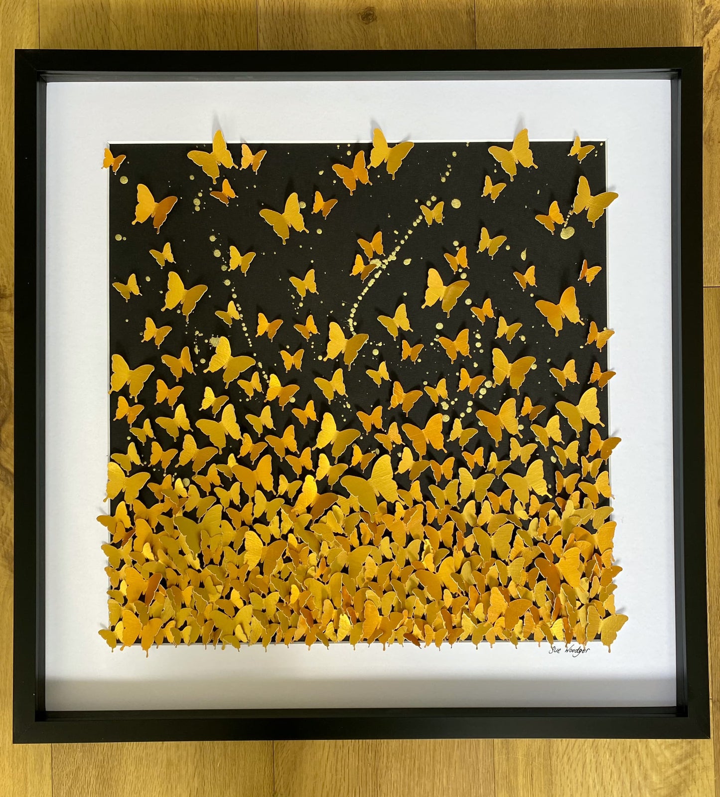 Golden Butterfly Flight -Large