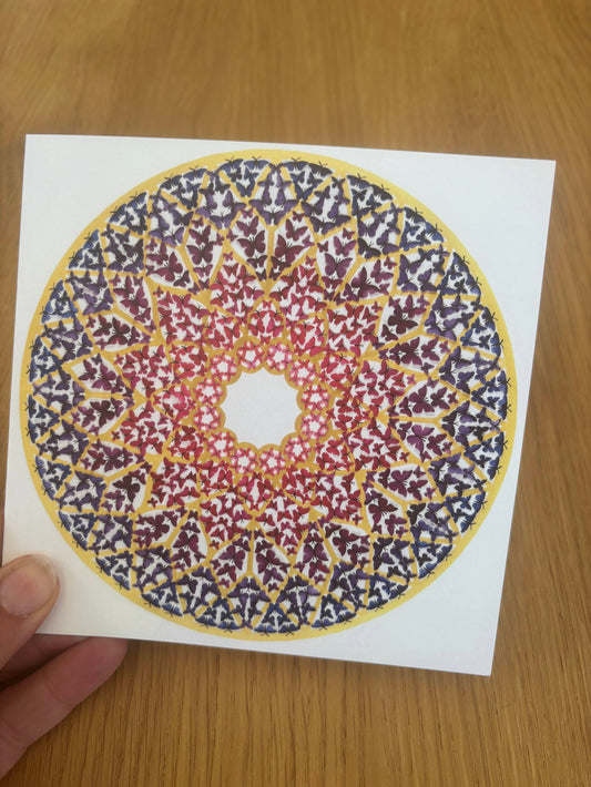 Greeting Card - The Butterfly Effect - Blank Art Card