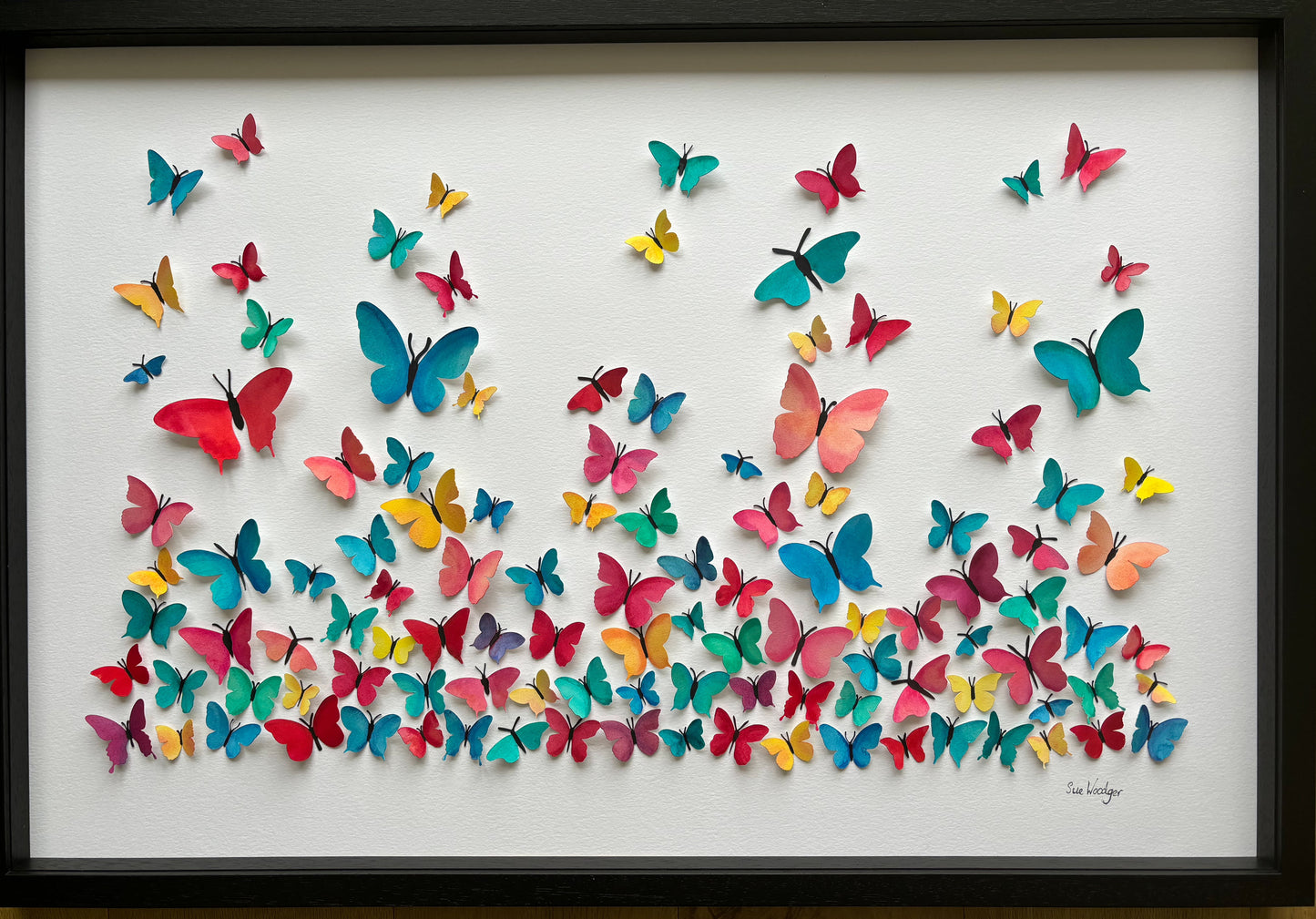 Large Butterfly Flight - Summer Brights