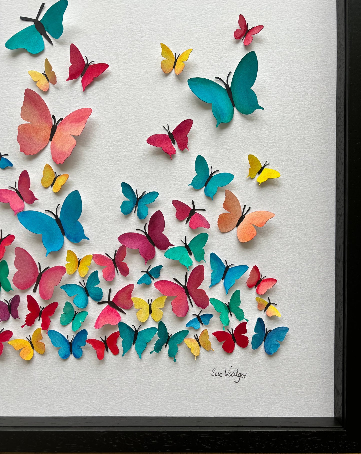 Large Butterfly Flight - Summer Brights