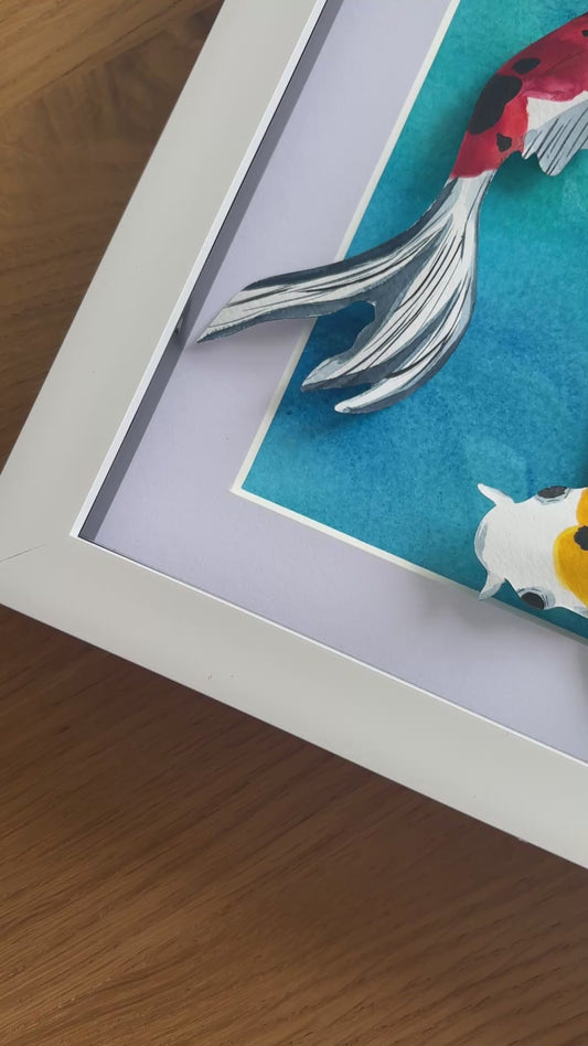Koi Duo - 8 inch frame